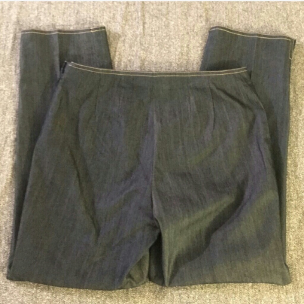 ST.JOHN side zip cropped jeans